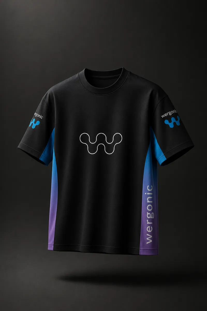 Wergonic smart workwear t-shirt with woven-in sensors